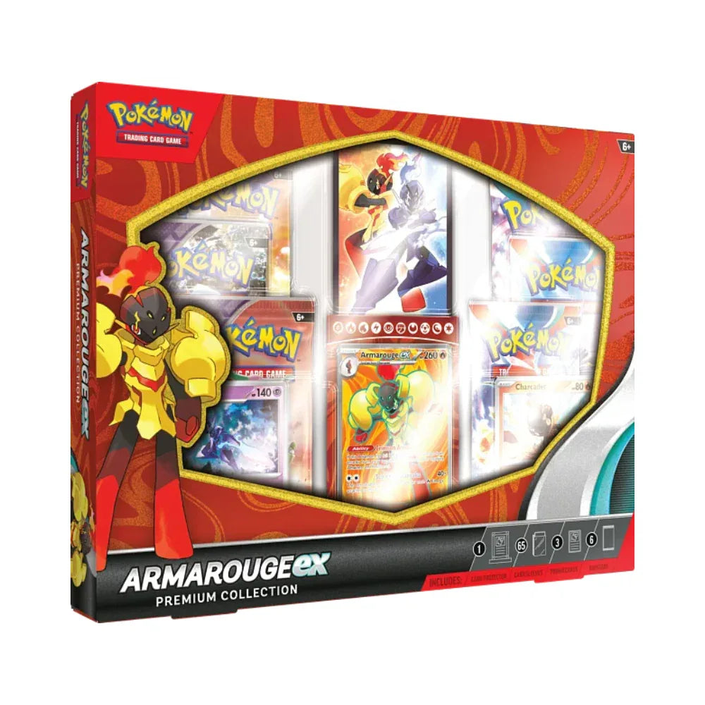 Pokémon TCG Armarouge ex Premium Collection – Inglés - Kadoplay