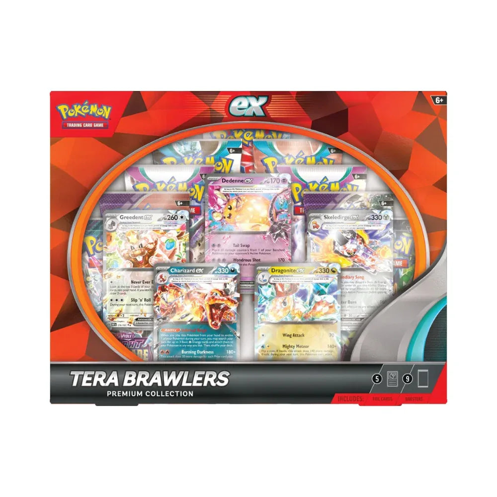 Pokémon TCG Tera Brawlers Premium Collection – Inglés - Kadoplay