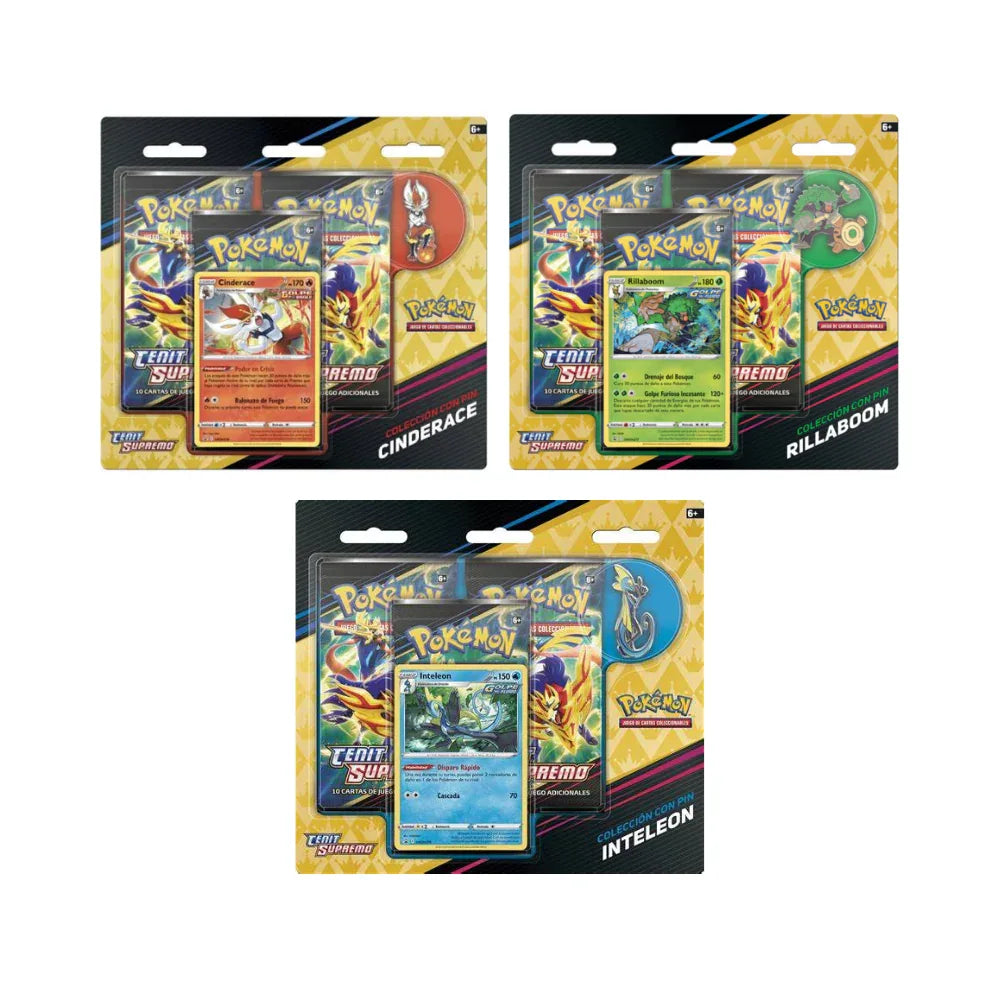 Crown Zenith Pin Collection 3-Pack Blister (EN)