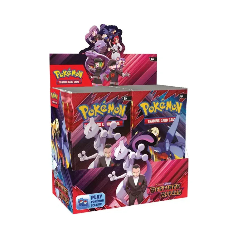 Pokémon TCG Destined Rivals Booster Box – 36 Sobres – Inglés - Kadoplay