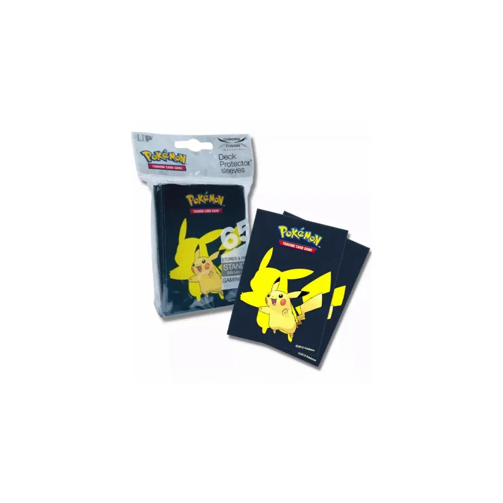 Fundas Protectoras Pokémon Pikachu Black Ultra Pro (65 uds) - Kadoplay