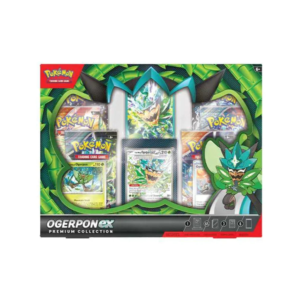 Pokémon TCG Ogerpon EX Premium Collection – Inglés - Kadoplay