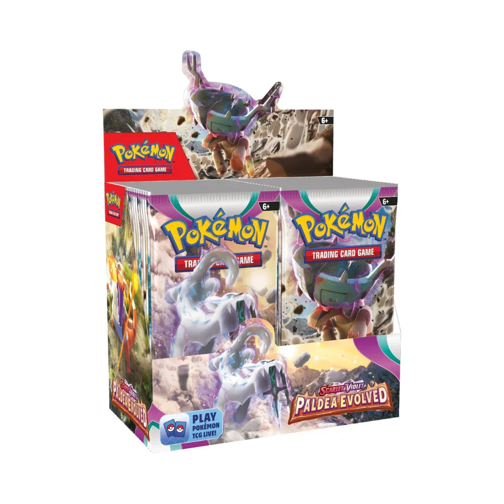 Pokémon TCG Scarlet & Violet Paldea Evolved Booster Box – Inglés - Kadoplay