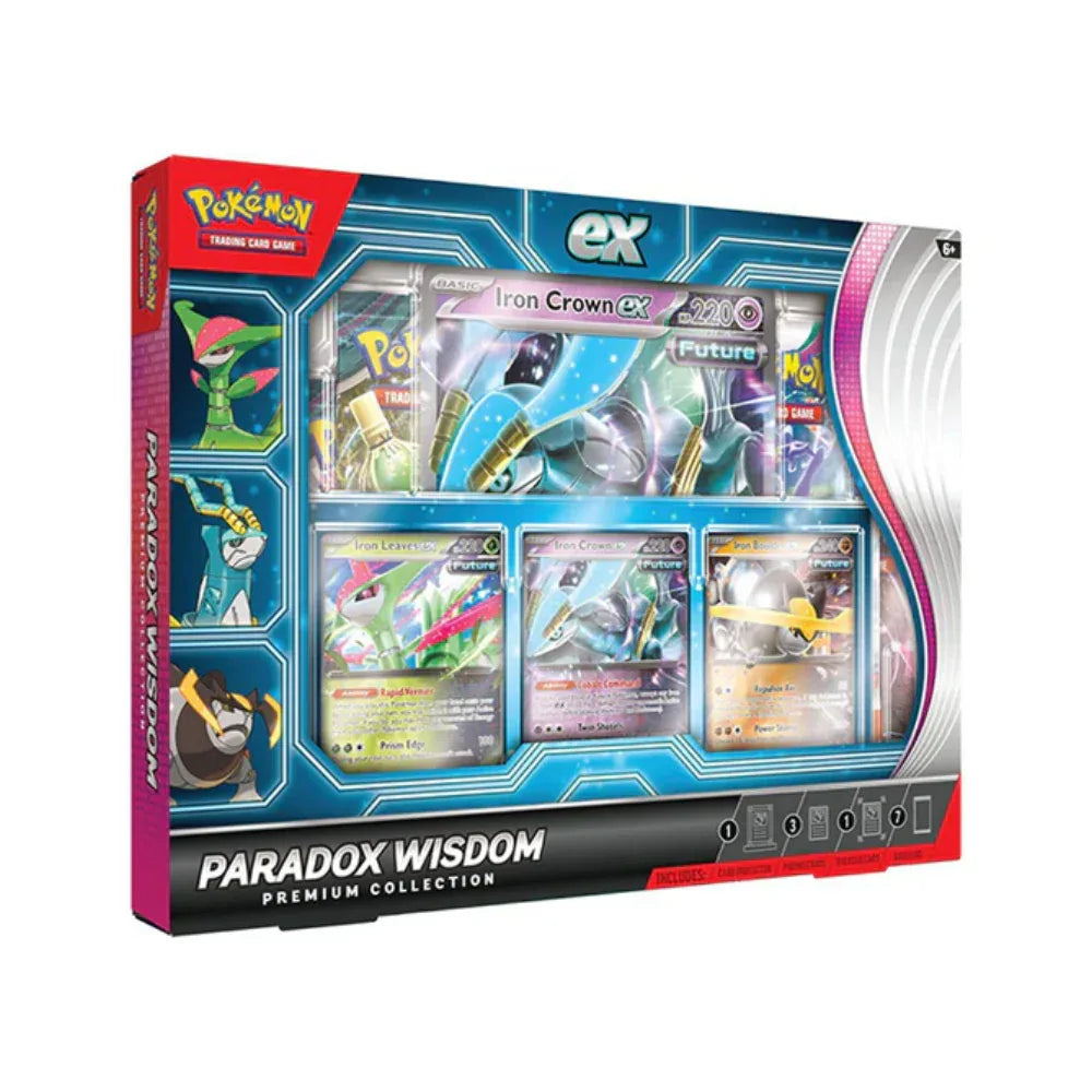 Pokémon TCG Paradox Wisdom Premium Collection – Inglés - Kadoplay