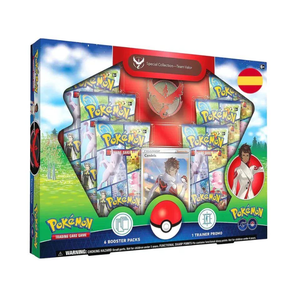 Pokémon TCG Colección Especial Pokémon GO Equipo Valor – Español - Kadoplay