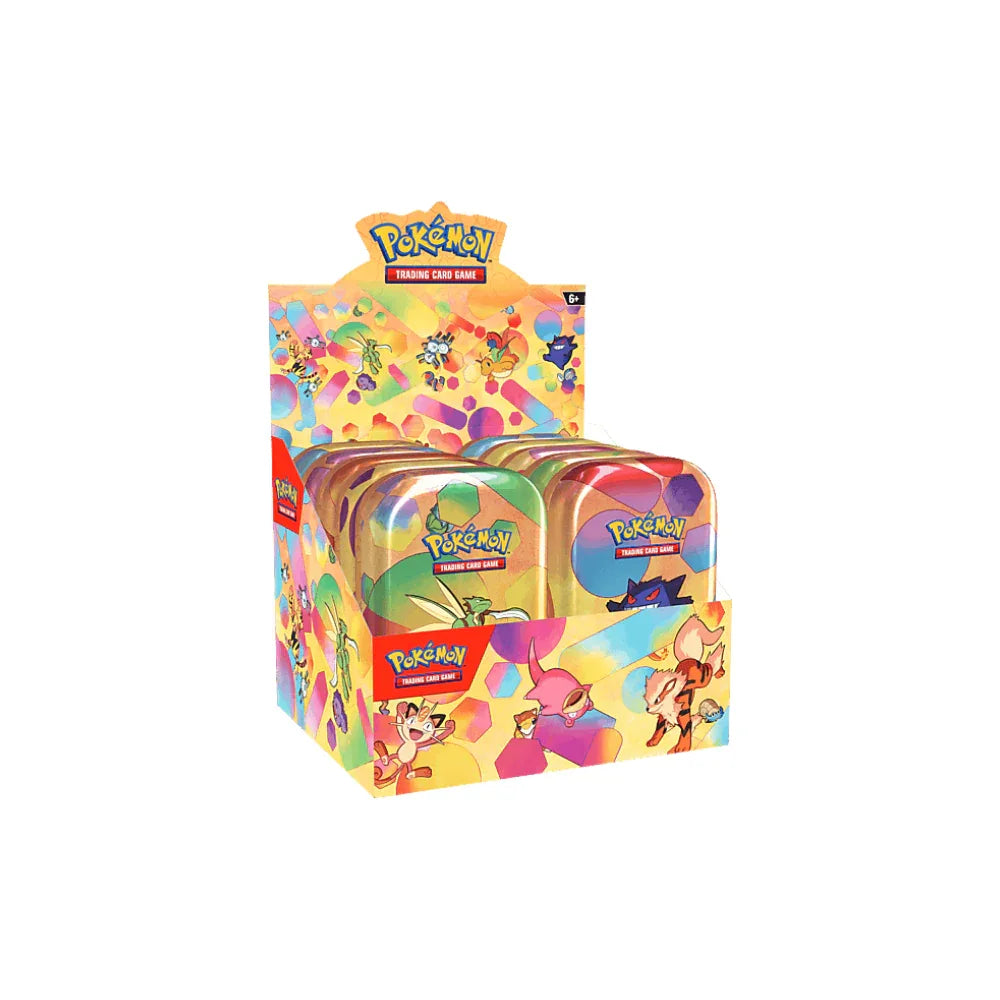 Pokémon TCG Scarlet & Violet 151 Mini Tin Display – 10 Mini Tins – Inglés - Kadoplay
