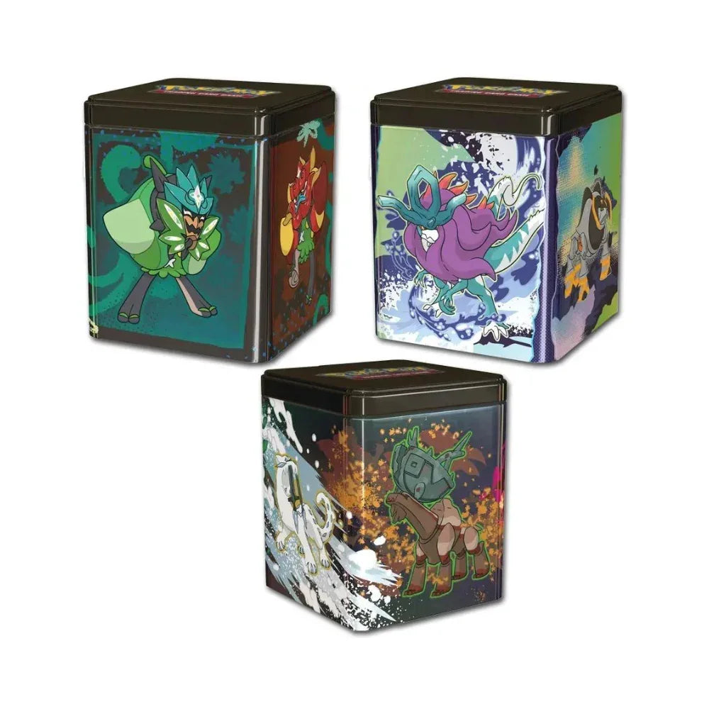Pokémon TCG: Stacking Tin 2025 – Pack de 3 – Inglés - Kadoplay