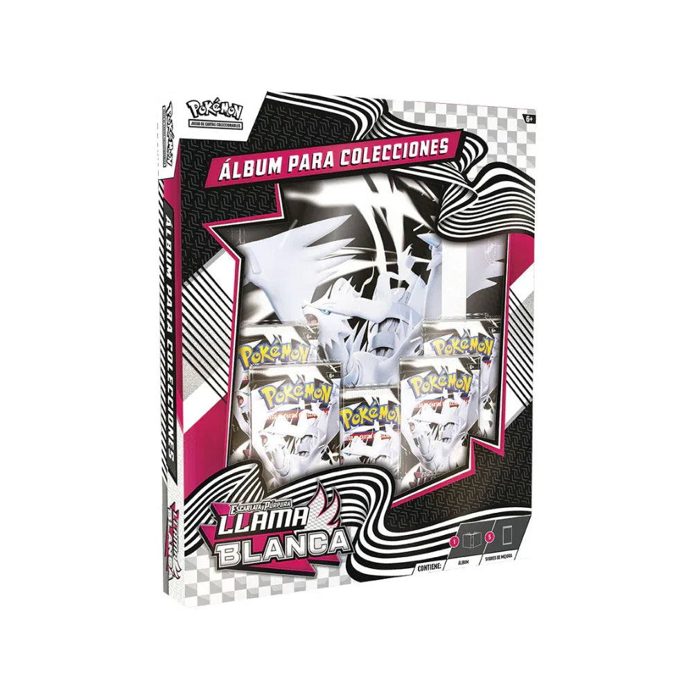 Pokémon TCG Llama Blanca Álbum para Colecciones – Español - Kadoplay