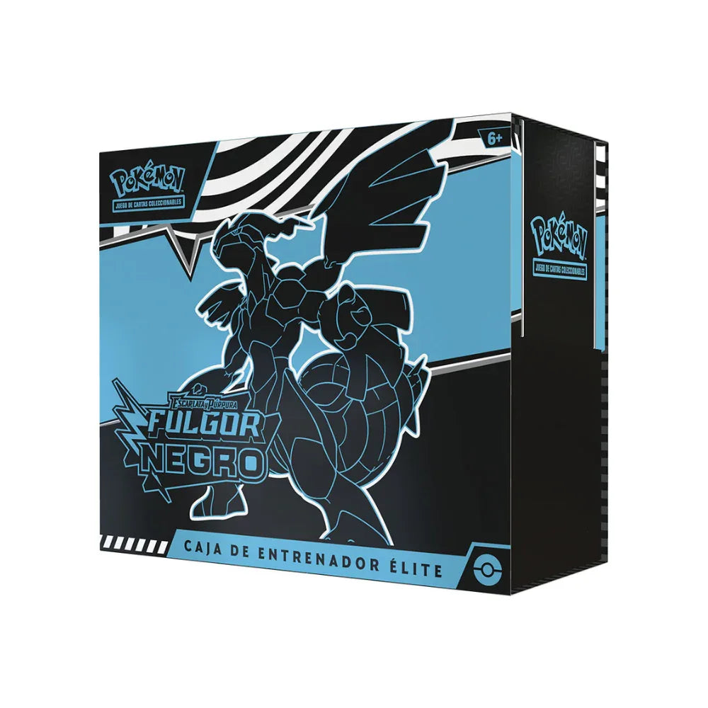 Pokémon TCG Elite Trainer Box Fulgor Negro – Español - Kadoplay