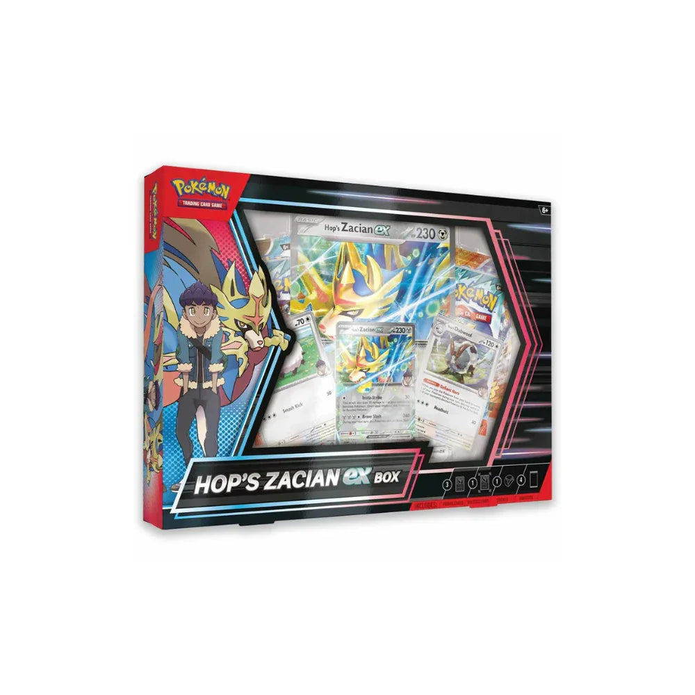 Pokémon TCG Hop’s Zacian ex Box - Inglés - Kadoplay