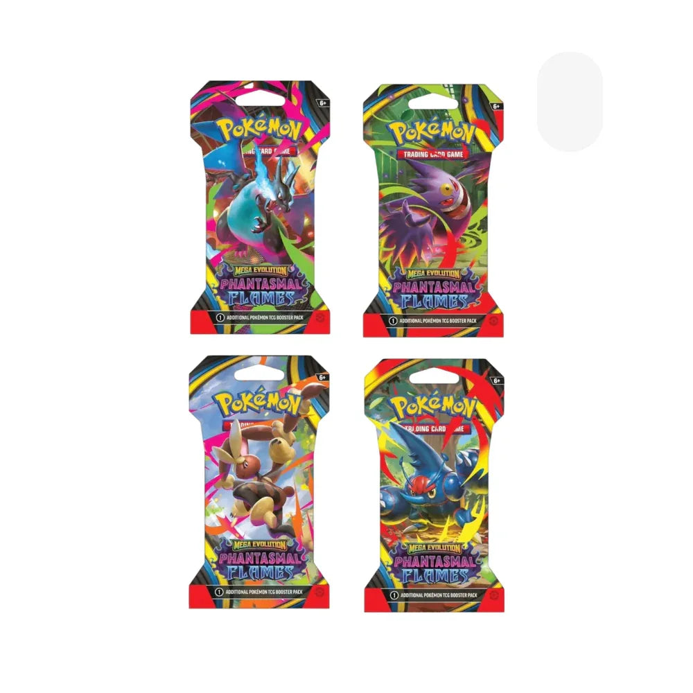 Pokémon TCG Fuegos Fantasmales – Sobre Individual – Español - Kadoplay