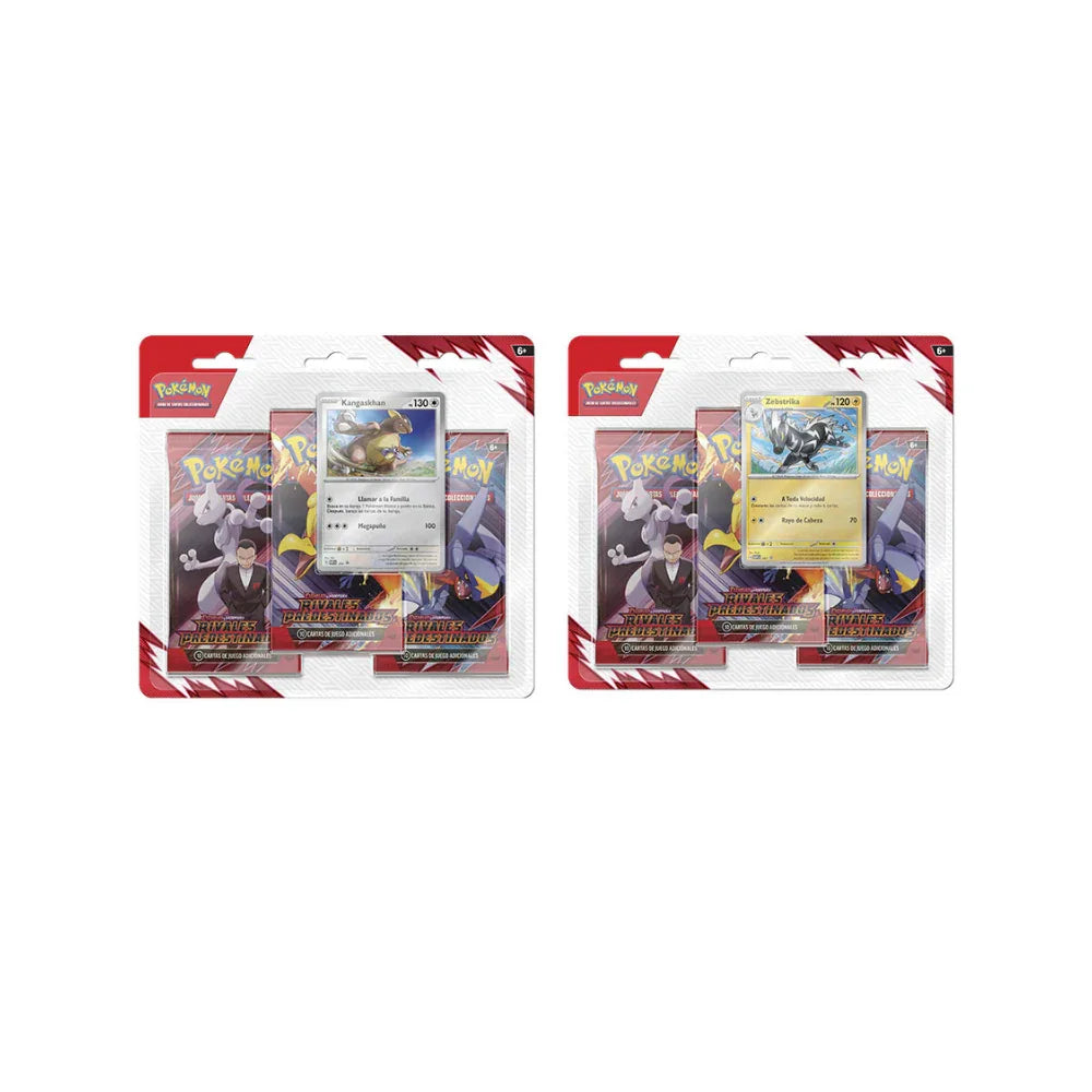 Pokémon TCG: Rivales Predestinados Blister – Pack de 2 – Español - Kadoplay