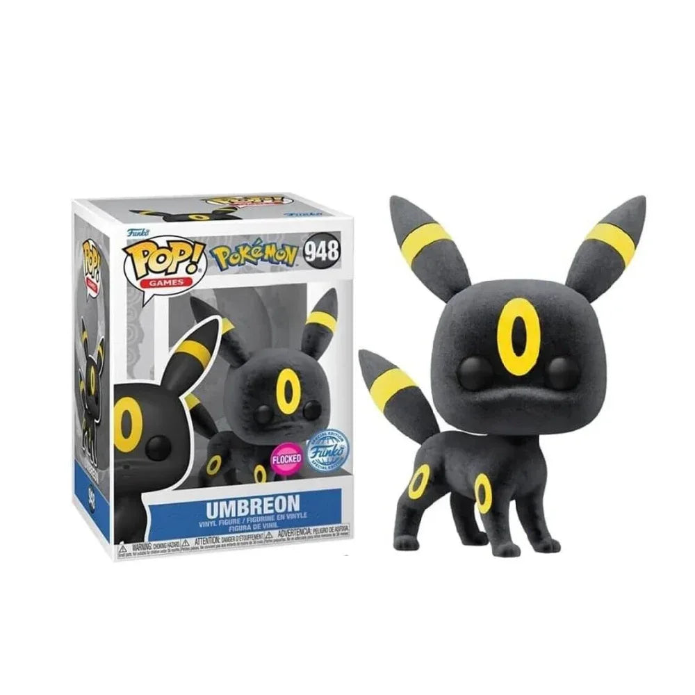 Funko Pop! Games – Pokémon Umbreon (Flocked) – Figura Vinilo Coleccionable - Kadoplay
