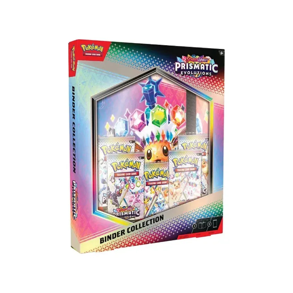 Pokémon TCG: Scarlet & Violet – Prismatic Evolutions Binder Collection – Inglés - Kadoplay