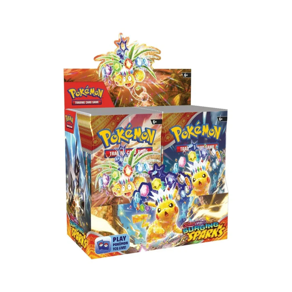 Pokémon TCG: Scarlet & Violet – Surging Sparks Booster Box – Inglés - Kadoplay
