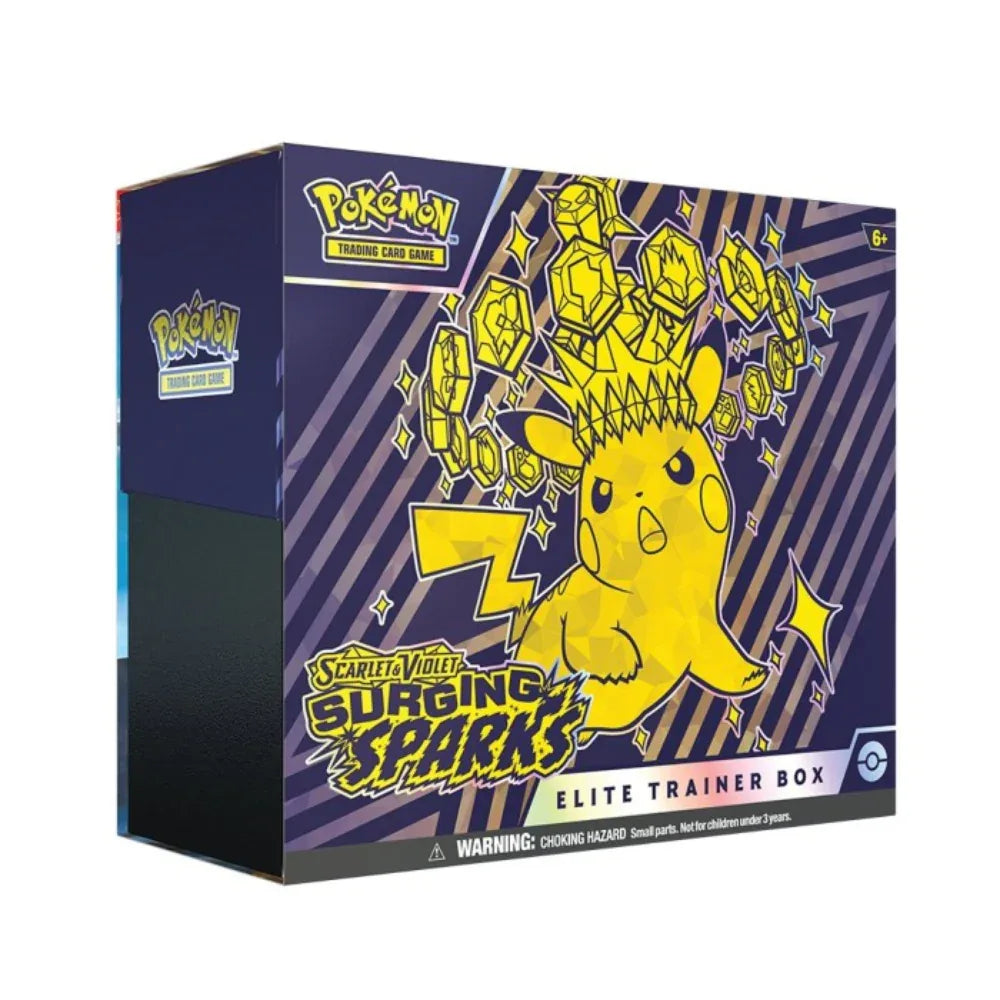 Pokémon TCG: Scarlet & Violet – Surging Sparks Elite Trainer Box – Inglés - Kadoplay