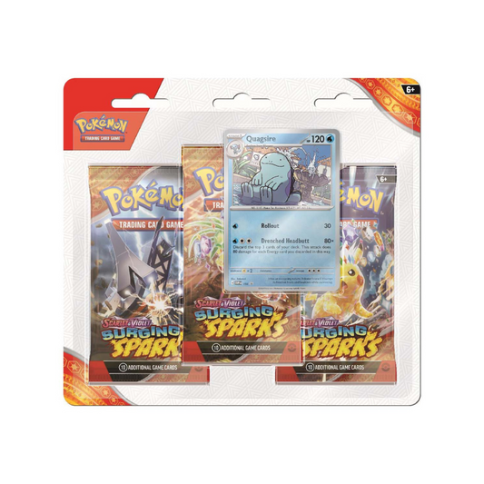 surging-sparks-quagsire-promo-3-blister-cartas-pokemon