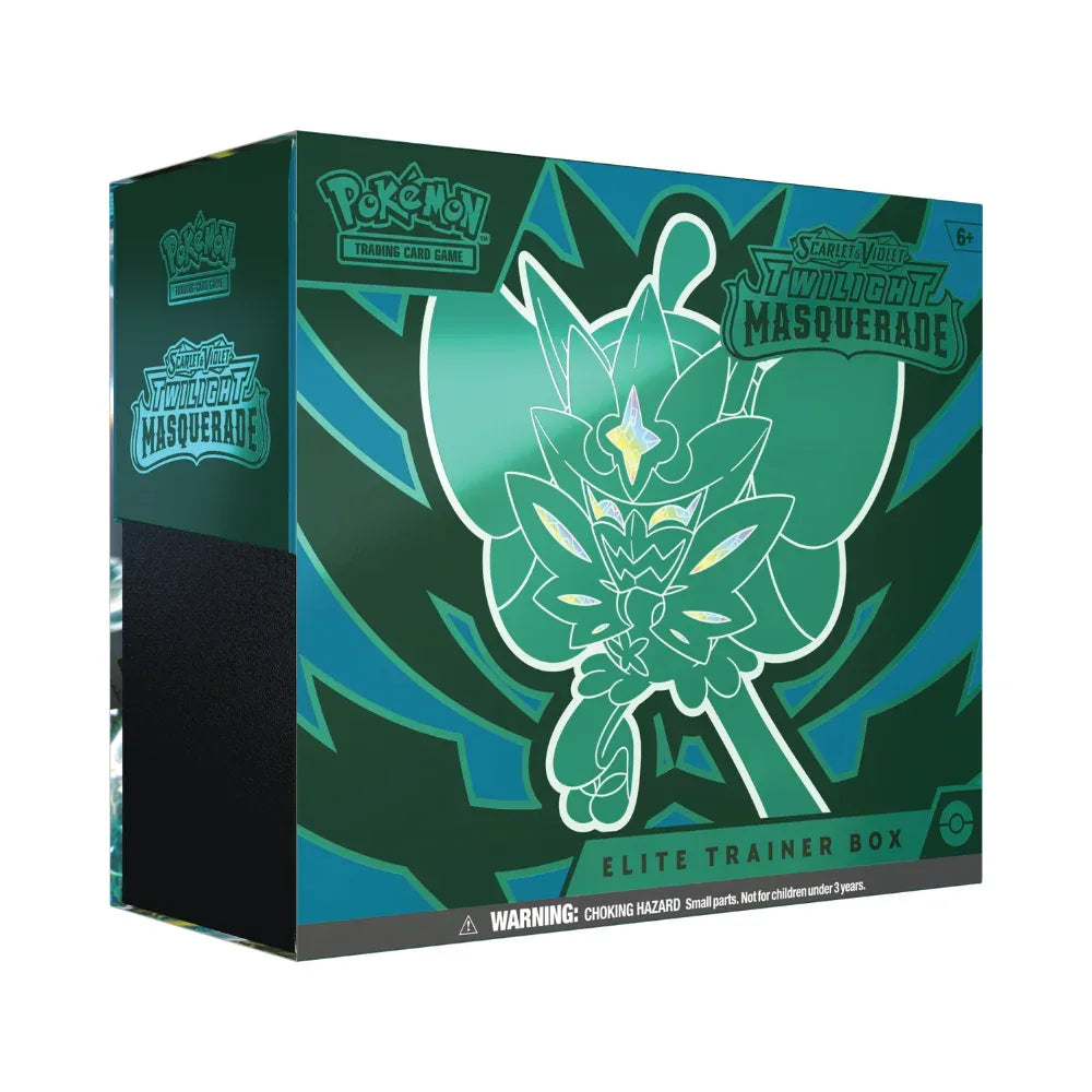 Pokémon TCG Scarlet & Violet Twilight Masquerade Elite Trainer Box – Inglés - Kadoplay