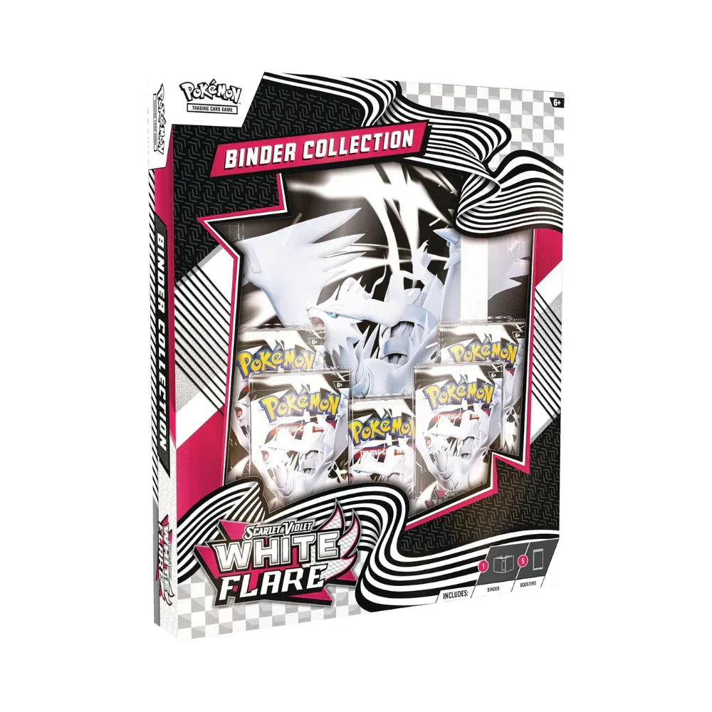 Pokémon TCG White Flare Binder Collection – Inglés - Kadoplay