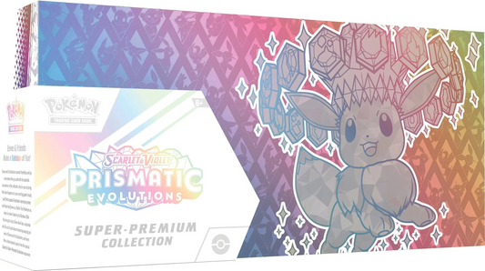 ¡Imágenes del producto "Prismatic Evolutions Super-Premium Collection" reveladas!