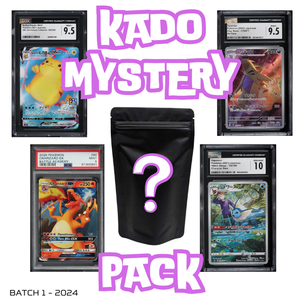 Kado Mystery Pack Graded Letter CGC PSA | Pokemon cards