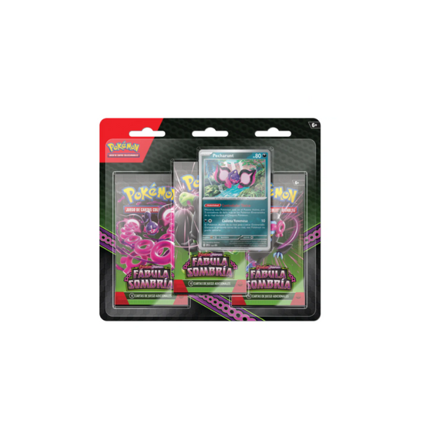 Fabula Sombria 3-Pack Blister Pecharunt | Pokemon cards 