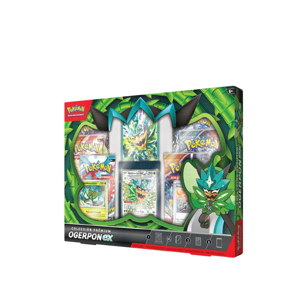 Pokémon TCG Ogerpon ex Premium Collection – Español - Kadoplay