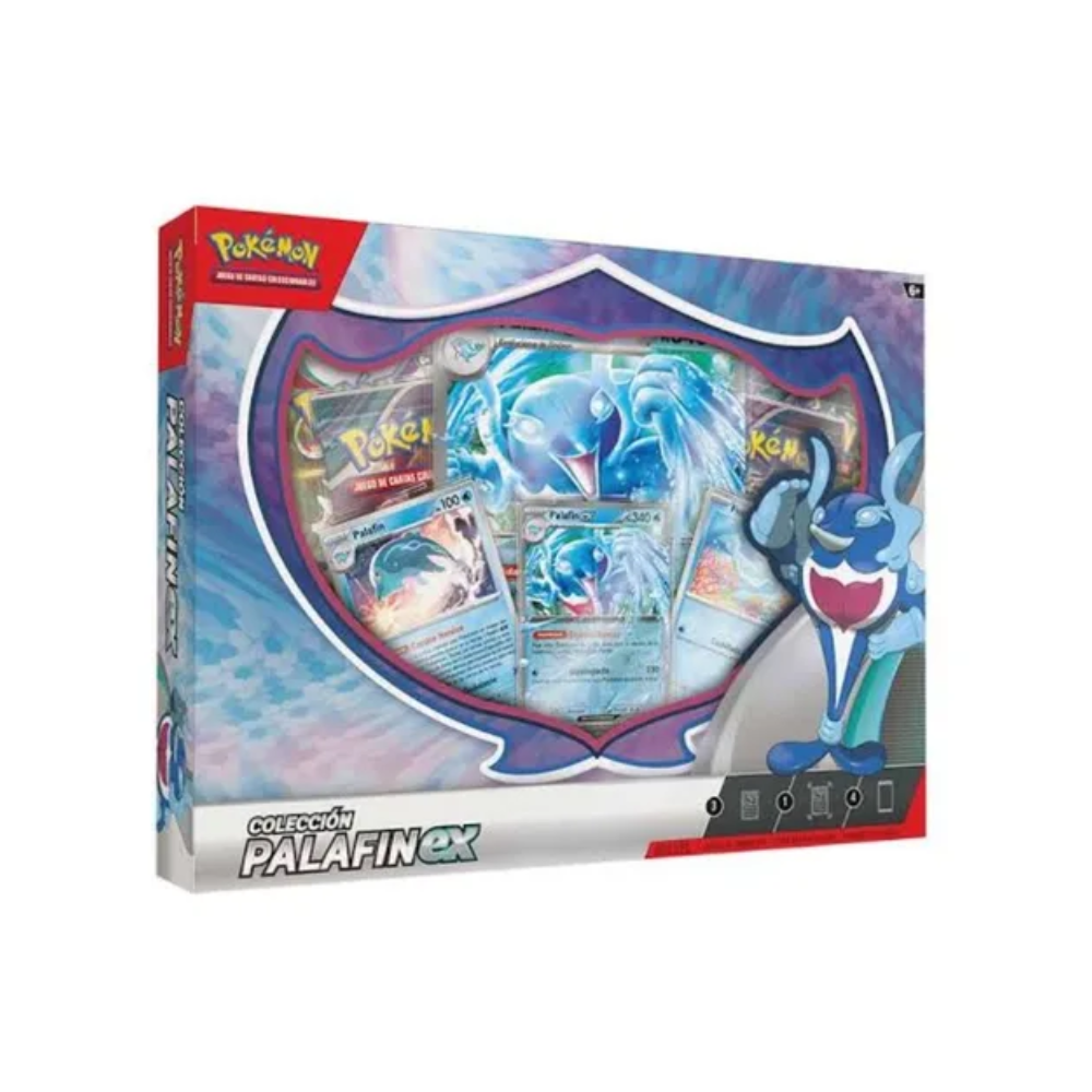 Pokémon TCG Palafin ex caja español cartas coleccionables