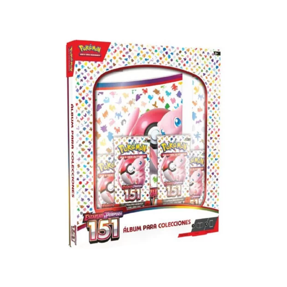 Pokemon TCG - Pokemon 151 Álbum Para Colecciones