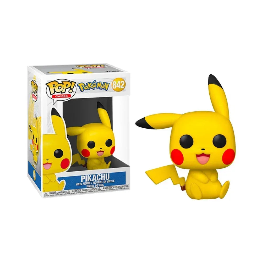Funko Pop! Pokémon Pikachu (Sentado) – Figura Vinilo - Kadoplay
