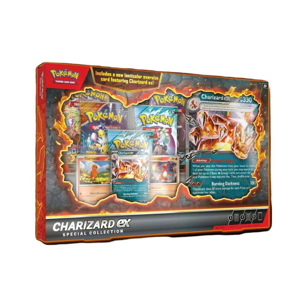 Pokémon TCG Charizard ex colección especial abril español