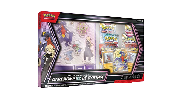 Pokémon TCG Garchomp ex Cintia Premium Collection español sellado