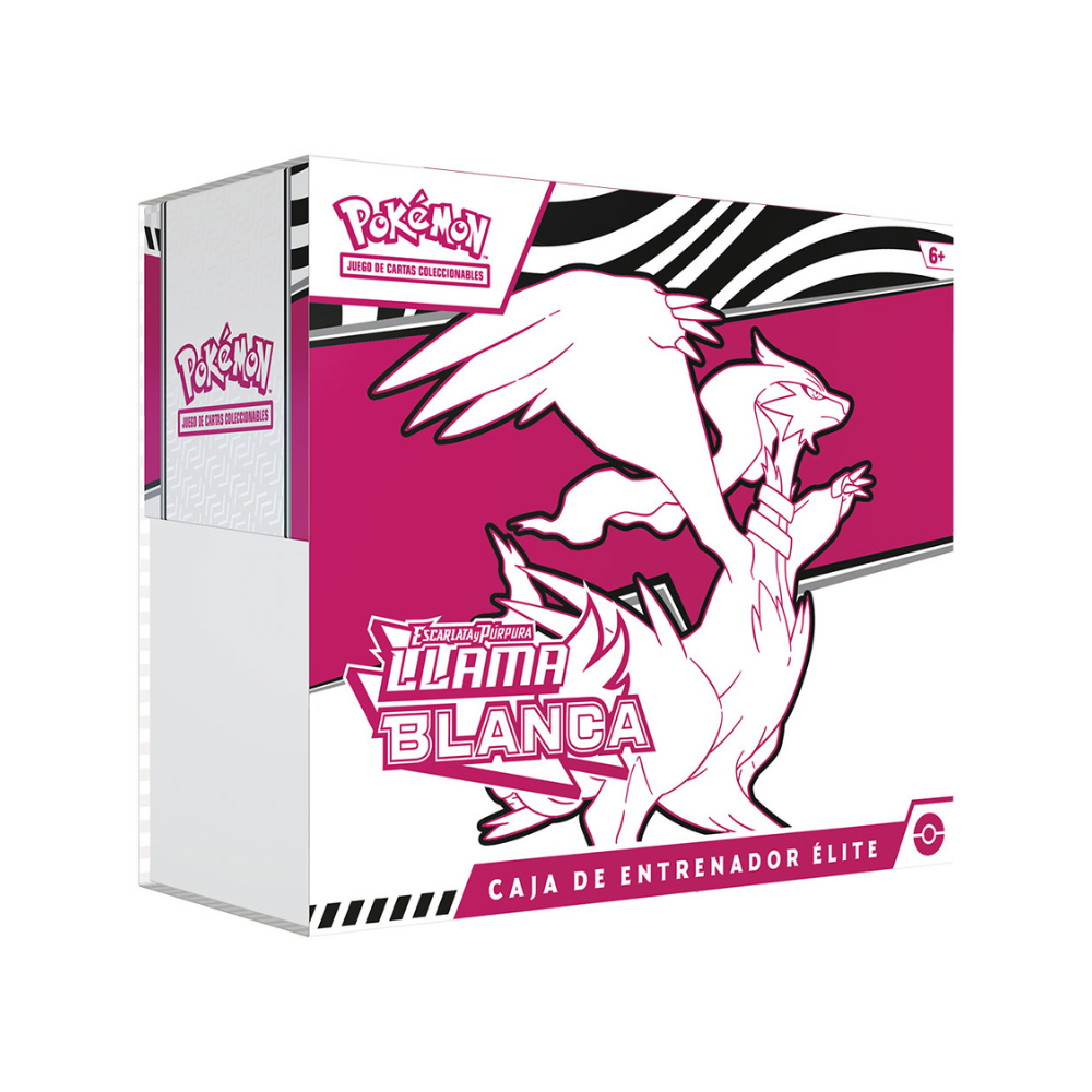Pokémon TCG Llama Blanca Reshiram Elite Trainer Box ETB español sellado