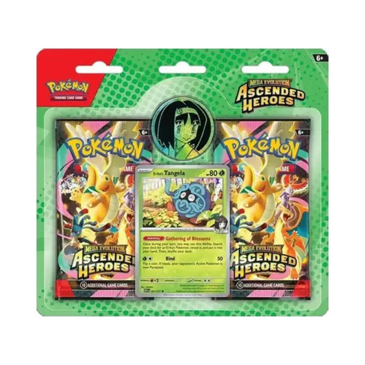 Pokémon TCG: Ascended Heroes – 2-Pack Blister (Tangela) – Inglés - Kadoplay