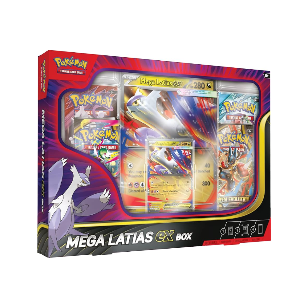 Pokémon TCG Mega Latias ex colección caja español cartas coleccionables