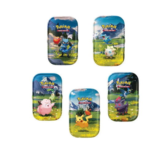 Pokémon TCG Mega Evoluciones Heroes Ascendentes 5 Pack Mini Tin - Español - Kadoplay