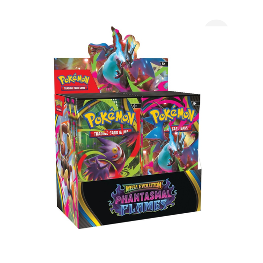Pokémon TCG Mega Evolutions Phantasmal Flames Booster Box 36 packs inglés sellado