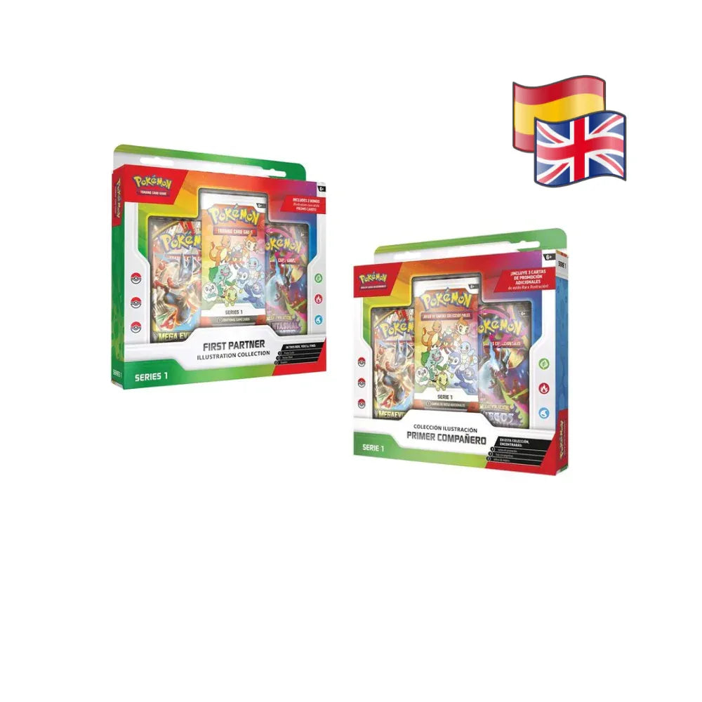 Pokémon TCG Pack First Partner Illustration Collection Español/Inglés - Kadoplay