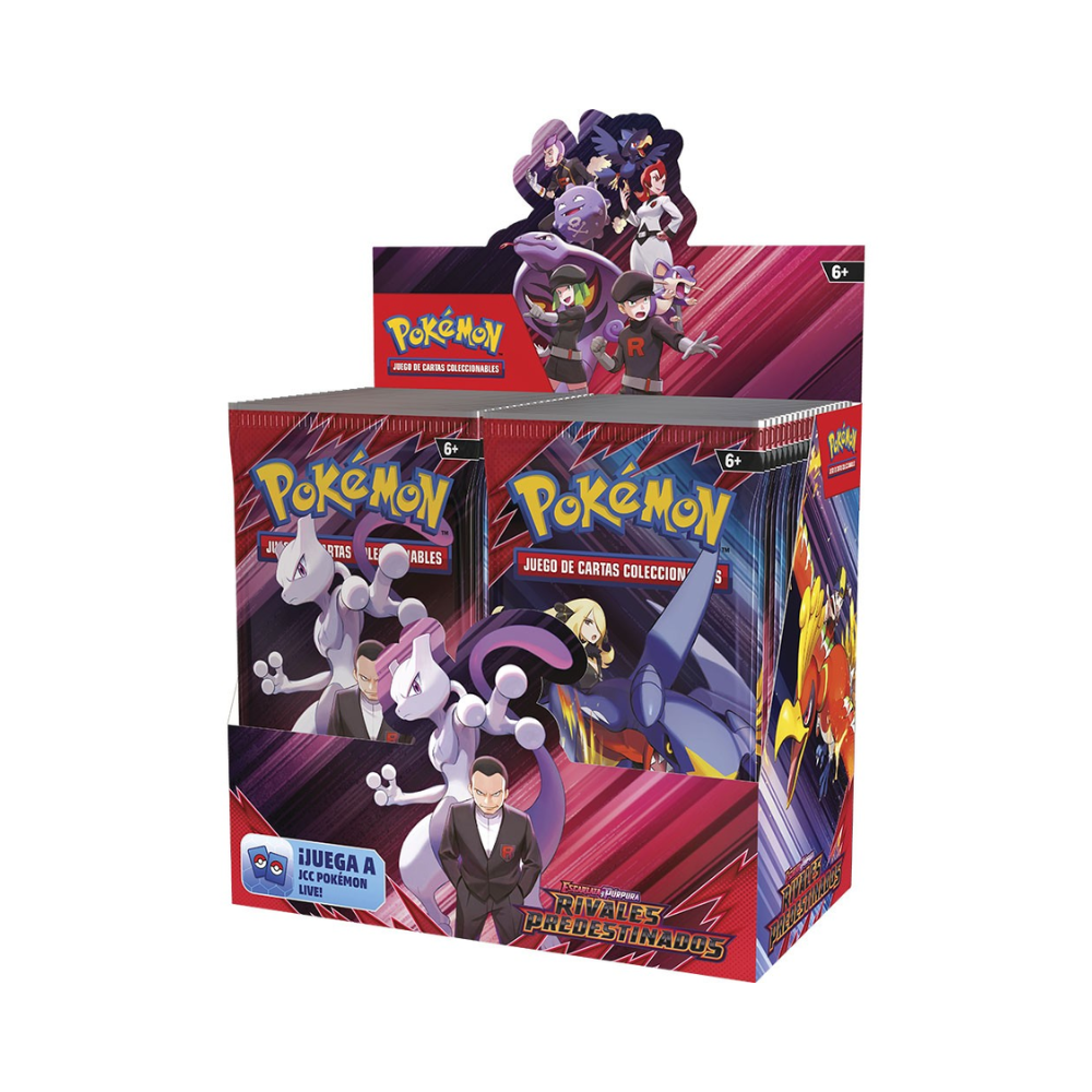 Pokémon TCG Rivales Predestinados Booster Box caja 36 sobres español sellado