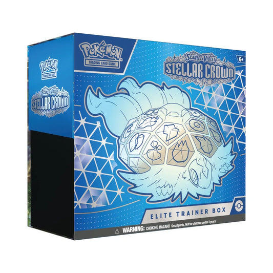 Pokémon TCG: Scarlet & Violet – Stellar Crown Elite Trainer Box – Inglés - Kadoplay