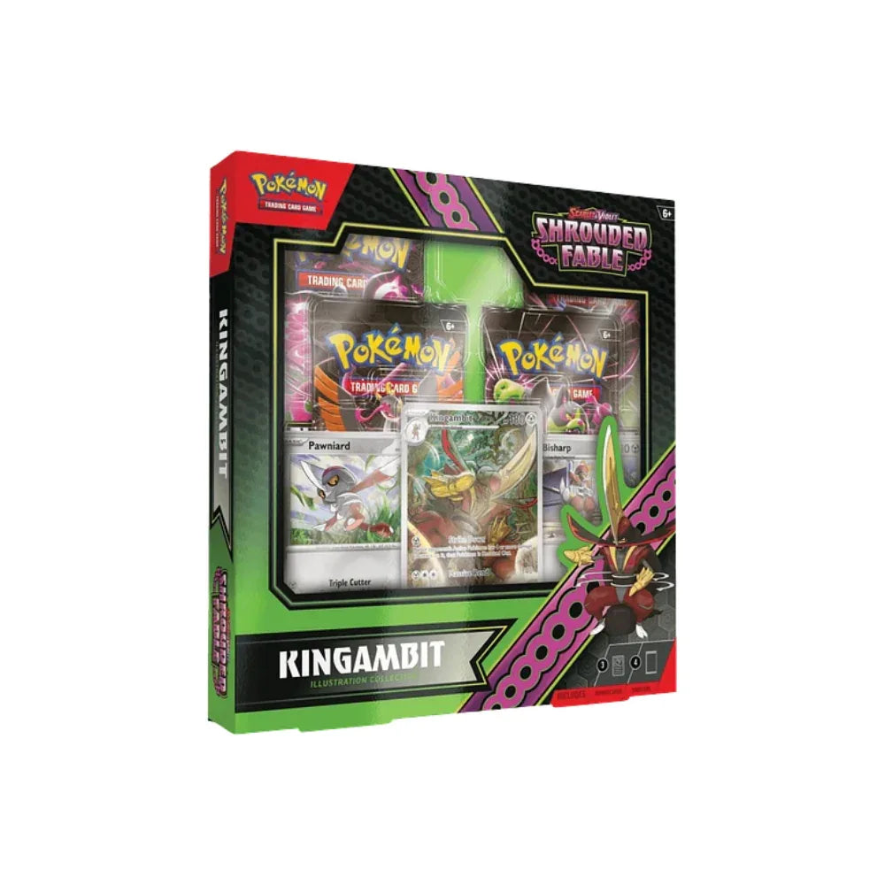 Pokémon TCG SV6.5 Shrouded Fable Illustration Collection: Kingambit – Inglés - Kadoplay