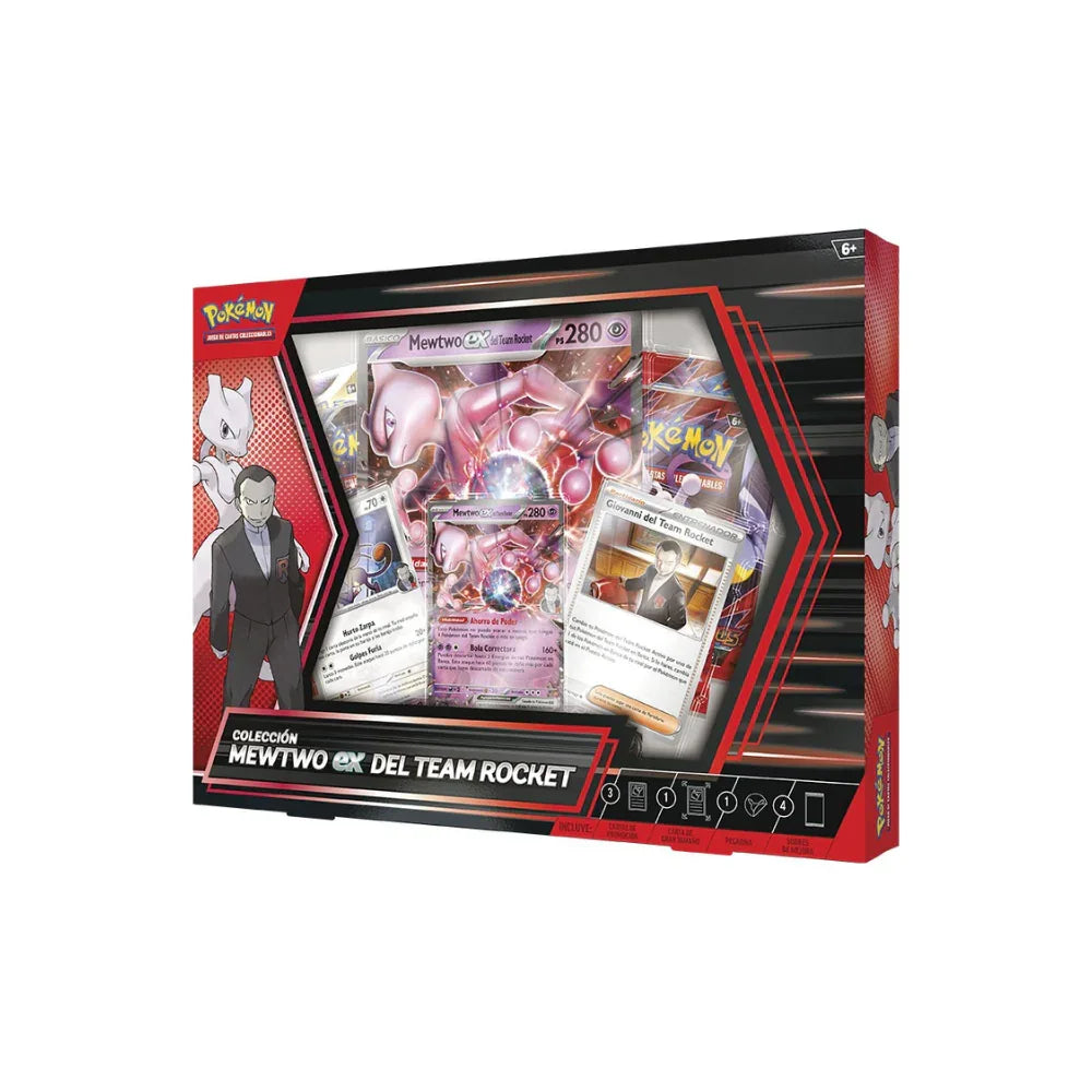 Pokémon TCG Colección Mewtwo ex Team Rocket – Español - Kadoplay