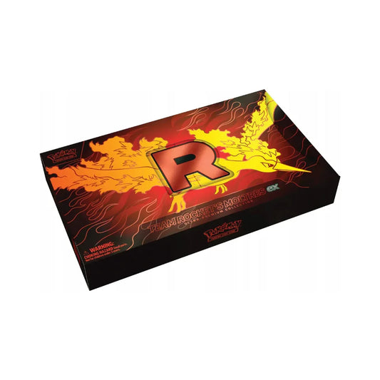 Pokémon TCG: Team Rocket’s Moltres ex Ultra Premium Collection - Inglés - Kadoplay