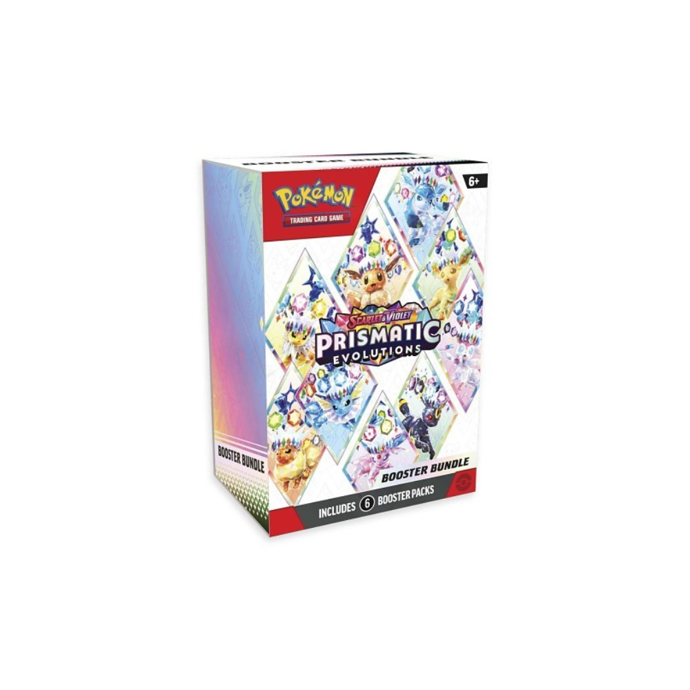 Pokémon TCG Prismatic Evolutions Booster Bundle 6 packs inglés