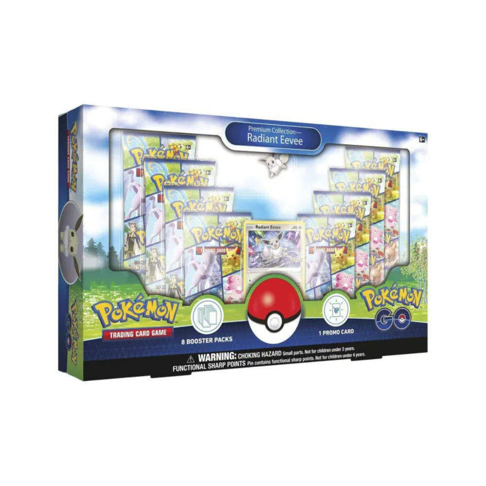 Pokémon TCG Pokémon GO Radiant Eevee Premium Collection – Inglés - Kadoplay