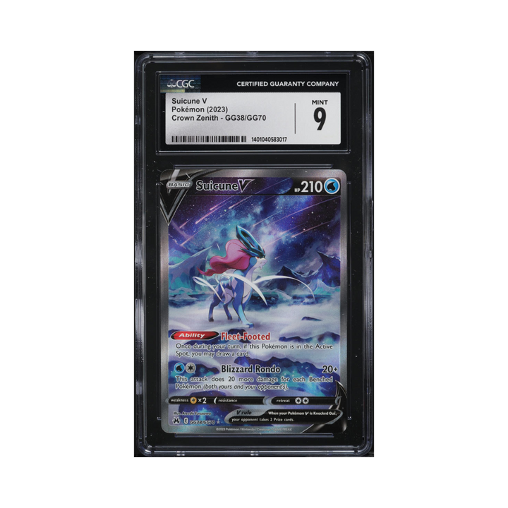 suicune-v-pokemon-sword-shield-crown-zenith-full-art-cgc-9